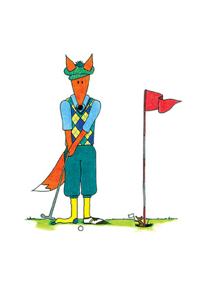 Golfing Fox