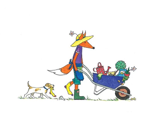 Gardening Fox