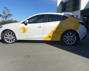 Vehicle Graphics on left side of HCDMP Vehicle