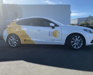 Vehicle Graphics on right side of HCDMP Vehicle