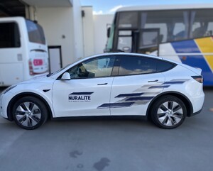 Left side vehicle graphics for Nuralite vehicle