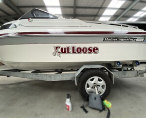 Boat "Cut Loose" long shot Vehicle Graphics