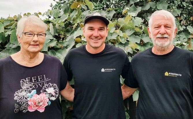 Mike and his foster parents