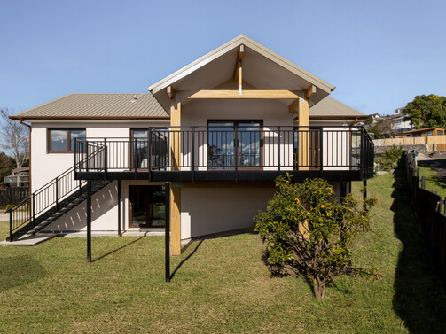 Extension, Exterior Recladding and Re-roofing, Tauranga