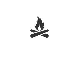 Log fire at Turangi BnB Te Aho