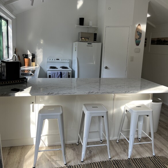 Turangi BnB fully equipped kitchen