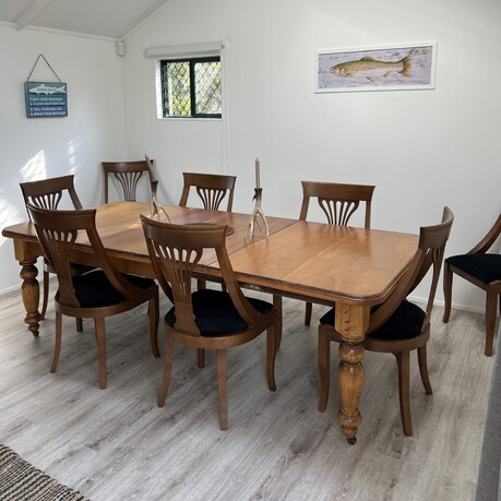 Turangi BnB eating area