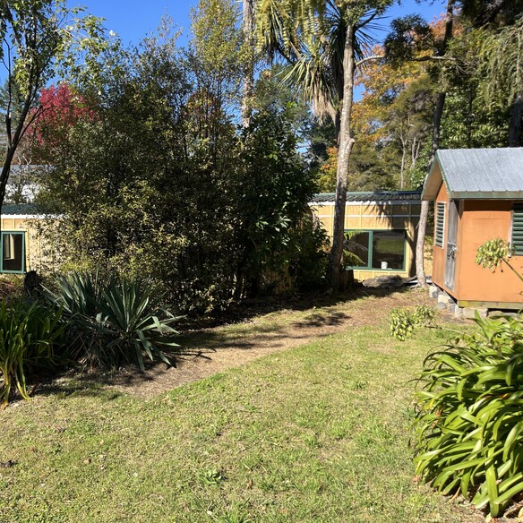 Turangi BnB outdoor area