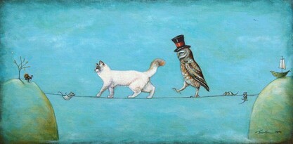 Walk the Line - Shop Mini Print