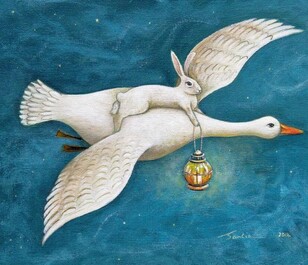 Fly me to the Moon - Shop Mini Print