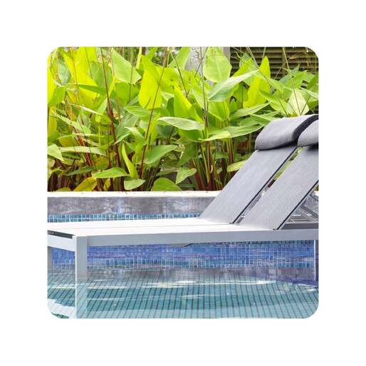 swimming pool lounger