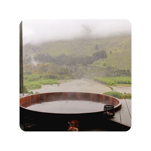 hut tub view nz