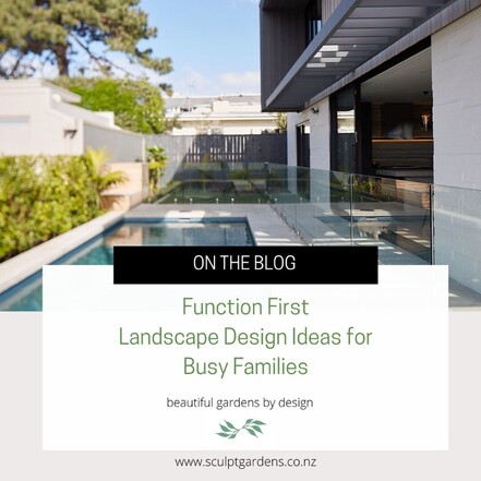 landscape design for busy families