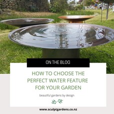 How To Choose The Perfect Water Feature For Your Garden