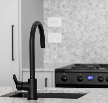 Modern kitchen at Roam Taupo