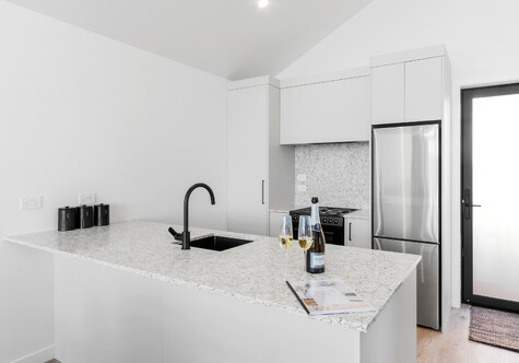 Modern Kitchen - Lakefront Accommodation - Taupo New Zealand