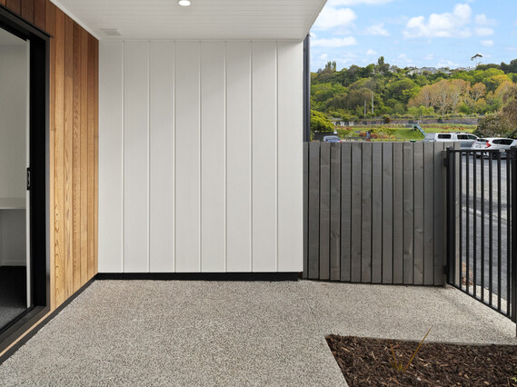 Construction of the South Station townhouses by property developer, MJW Homes. Dunedin. Otago. New Zealand.