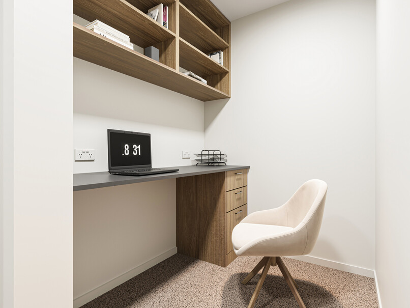 Study image of Highgate Ridge  townhouse in Maori Hill by MJW Homes. Dunedin, Otago NZ