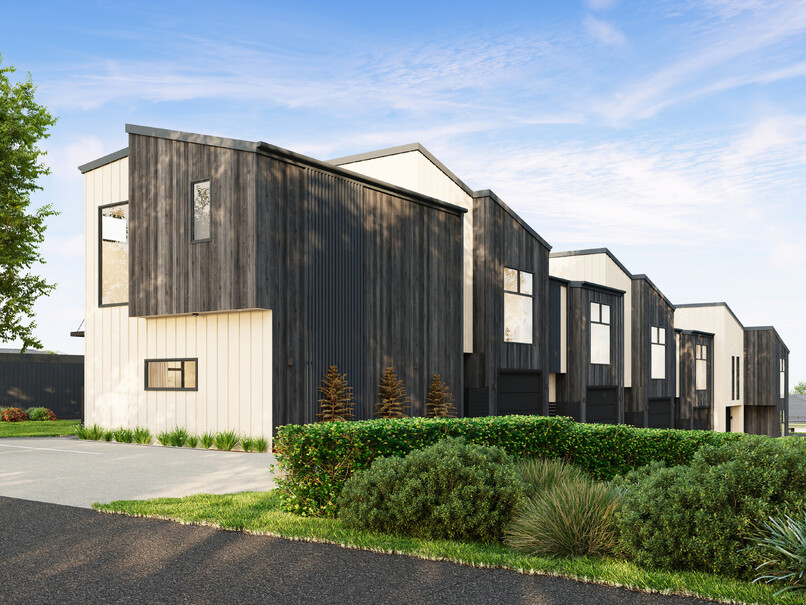 Image of Highgate Ridge, collection of townhouses in Maori Hill by MJW Homes. Dunedin, Otago NZ