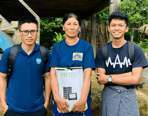 MAF Funded Solar Kits Transform Myanmar's Healthcare