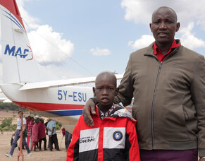 MAF flies boy from remote community for essential treatment