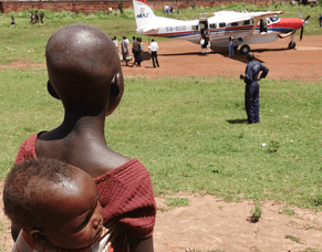 MAF Enables Uganda Village Quicker Access to Free Medical Care
