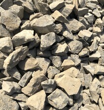 Natural virgin quarried aggregate drainage metal in grade 40/20