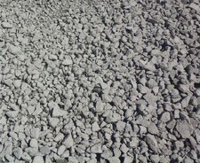 Recycled crushed concrete aggregate crushed in grade GAP40