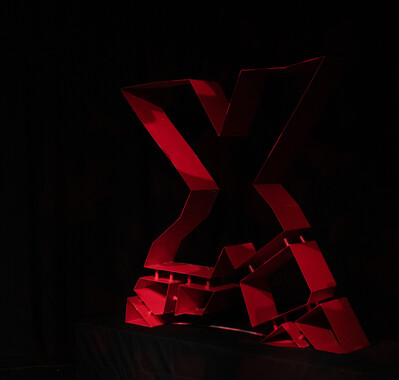 X made from steel 