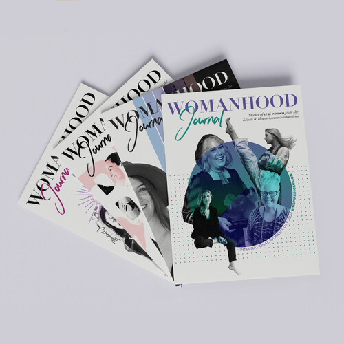 4 covers of the Womanhood Journal magazine