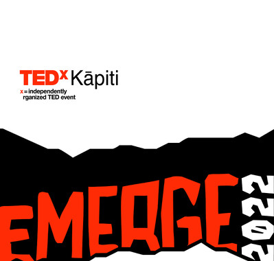 Social media graphic for TEDx Kāpiti
