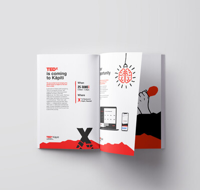 Spread from the TEDx sponsorship document