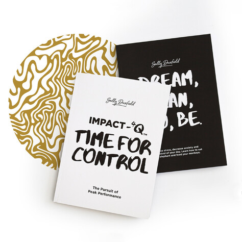 Sally Duxfield books with fluid pattern