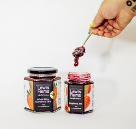 strawberry and raspberry jam 