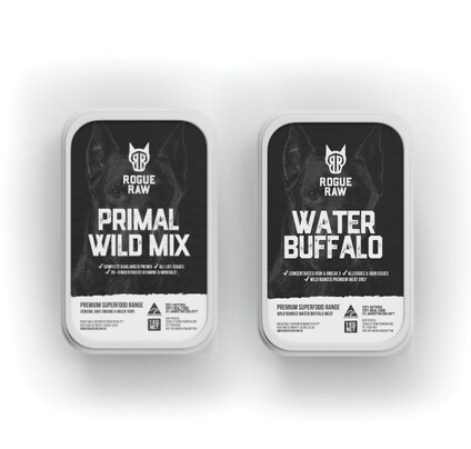 Packaging labels for raw food containers