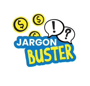 Jargon buster sticker