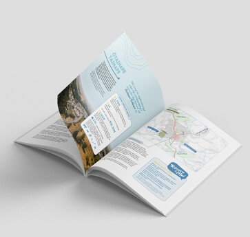 Consultation document open on grey