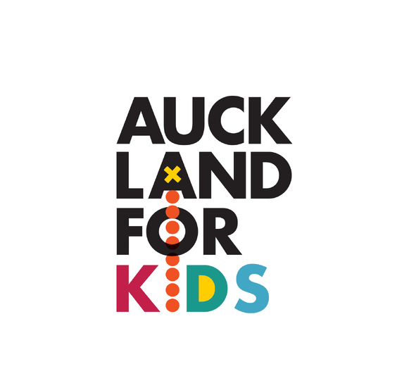 Auckland for Kids vertical logo on white