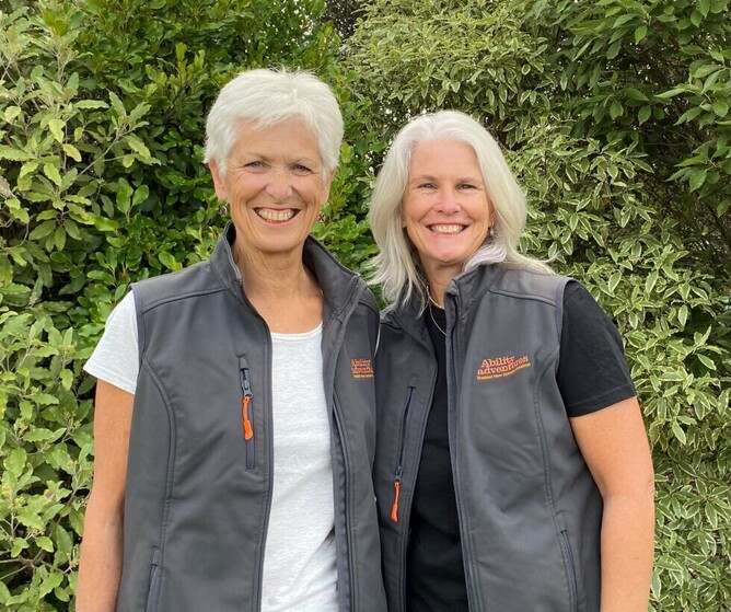 Sandie Grant and Marina Hanger, cousins and Occupational Therapists behind Ability Adventures