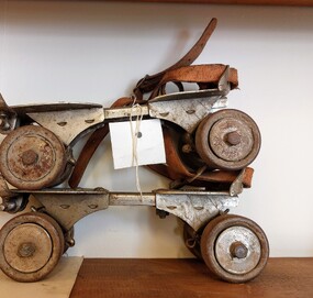 Skates in Martinborough Museum