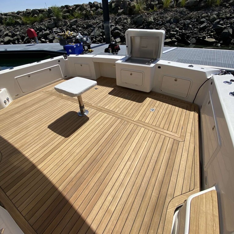 Teak decking replacement