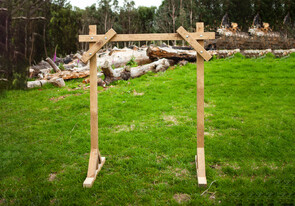 Rustic wooden signage stand | Tailormade Affair | Wellington and Kapiti | Wedding Planners and Stylists in Wellington
