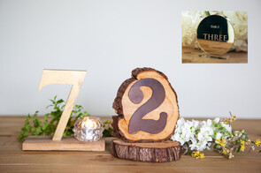 Table numbers | Tailormade Affair | Wellington and Kapiti | Wedding Planners and Stylists in Wellington