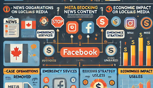 What happens when Facebook "ends news" in a country?