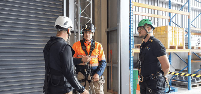 Working at height training