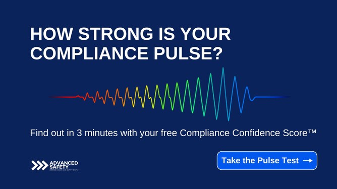 Compliance Pulse find out in 3 minutes with your free Compliance Confidence Score