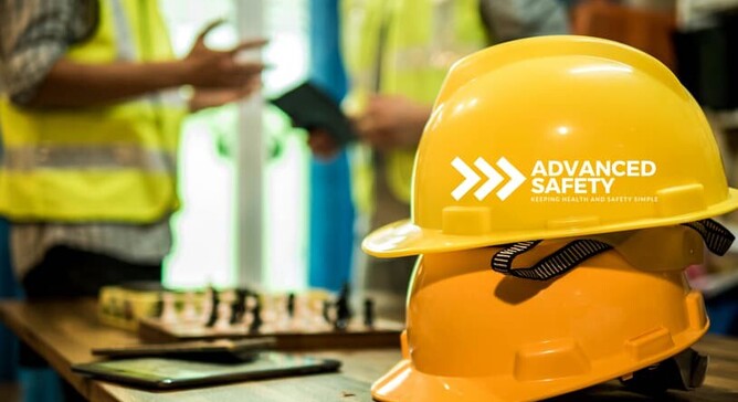 Hard hats, construction, meeting