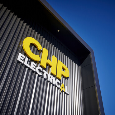 CHP Electrical logo, Titanium Park