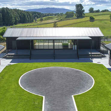 Exterior of Tapapa Marae