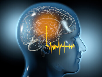 Image of brain waves